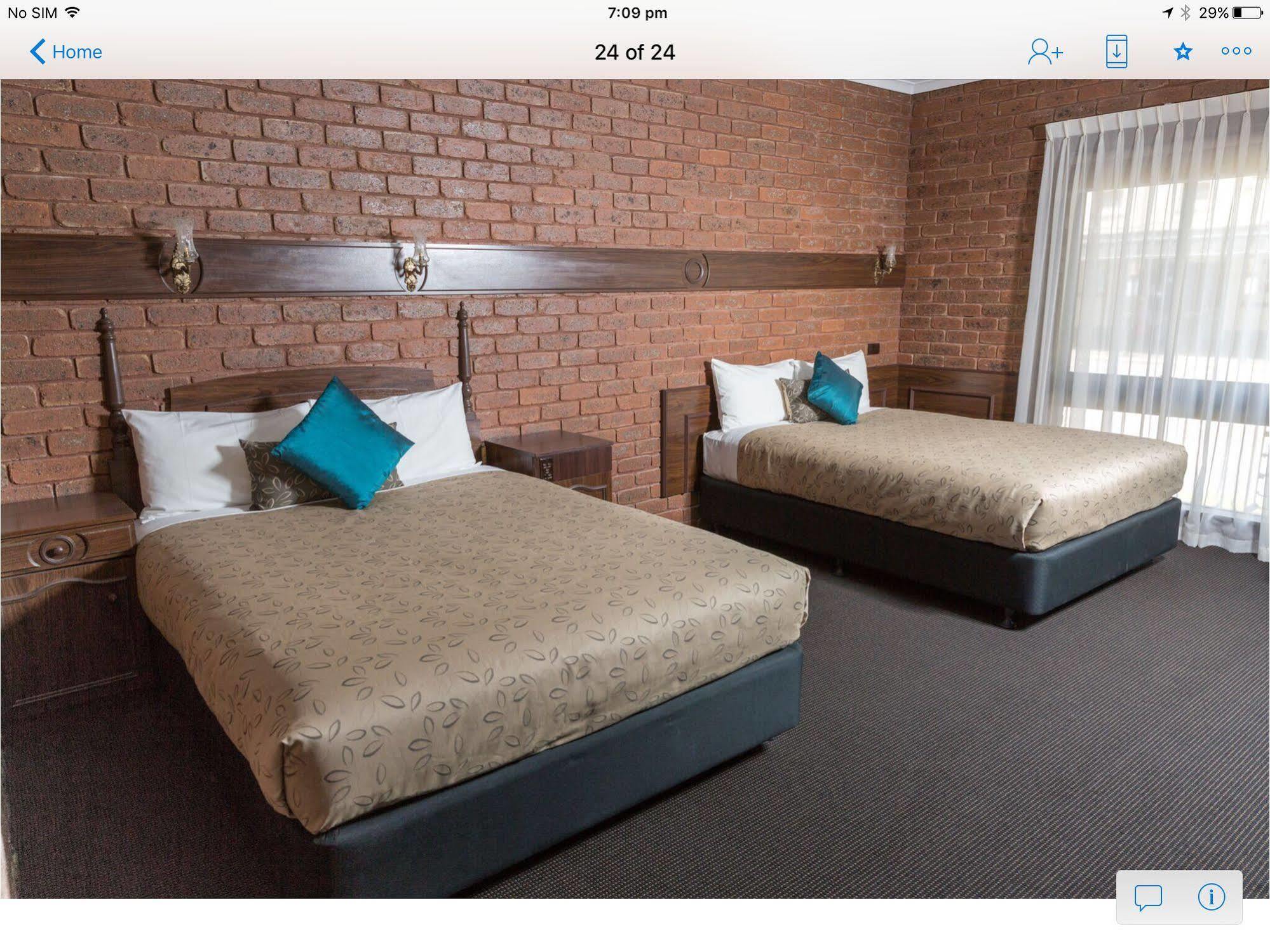 Albury Townhouse Motel Exterior foto